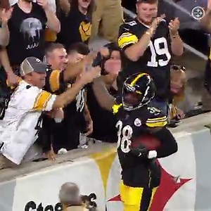152K views · 3.7K reactions | Untouched & into the end zone. | Pittsburgh Steelers | Facebook