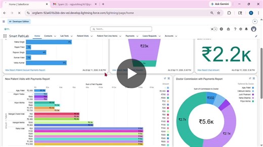 Automating Lab Operations with Salesforce Smart Path Lab Management System | Dilkhush mali posted on the topic | LinkedIn