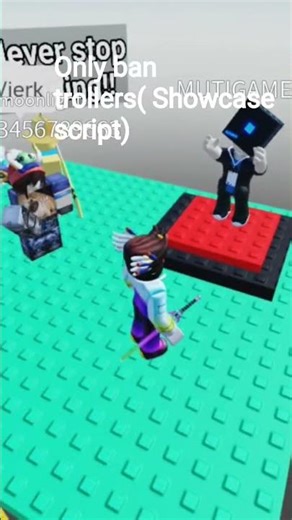 Showcasing ban hammer #roblox #fullscript #scripting #edit #robloxedit #wallhop