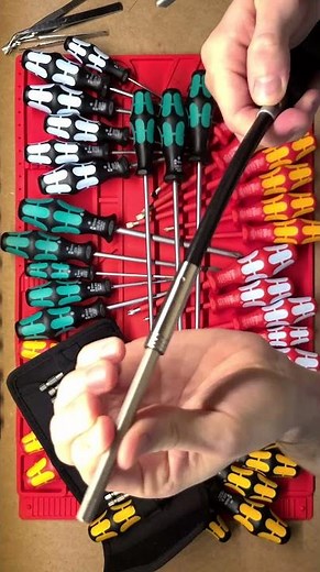 Wera Flexible Shaft Driver #tools #weratools #edc #diy #wera #screwdriver #workshop #toolbox