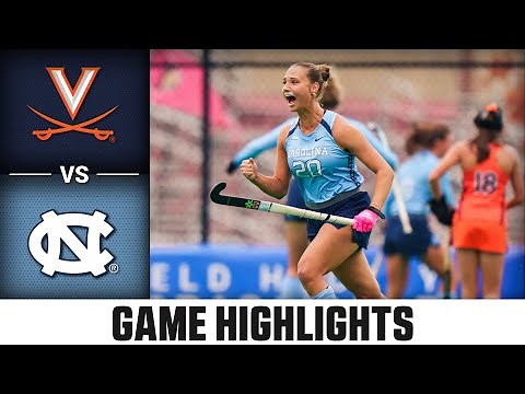 Virginia vs. North Carolina Championship Game Highlights | 2025 ACC Field Hockey