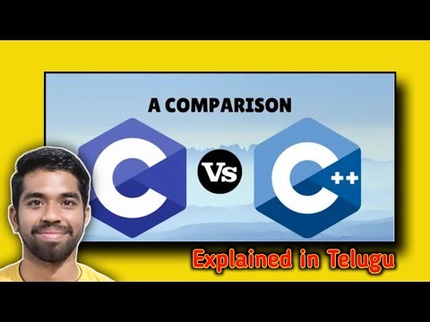 C language Vs C++ language | Easily explained in telugu | Difference between c and c++ | Ayush