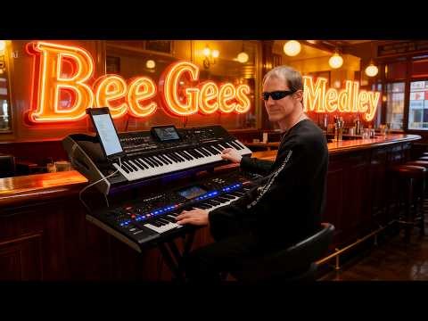 Bee Gees Hits Medley I Live Synth Performance | Romantic Keyboard Cover (Yamaha Genos & Korg Pa4X🎹
