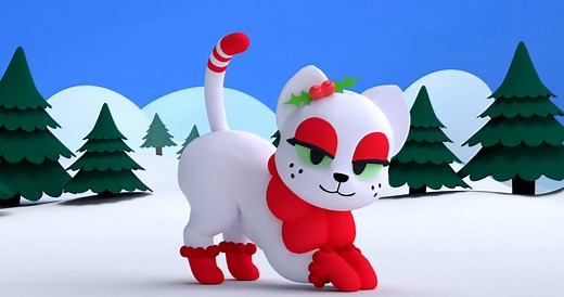 Sweet Peppermint Cat / Junipurr the Christmas Cat | Know Your Meme