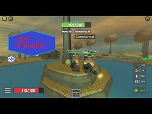 Roblox | Tds: Frontline | Minigunner.