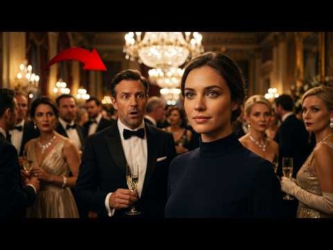 Al party di lusso vestita in modo semplice… ma il suo sguardo fece fermare tutti