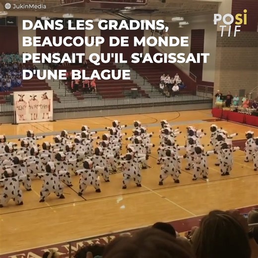 3.3M views · 10K reactions | Voici ce qui a été la meilleure représentation de danse au niveau scolaire. Costumés en vaches, les élèves ont époustouflé. Tant et si bien que certains ont cru qu'ils étaient en train de regarder des professionnels. | Positif | Facebook
