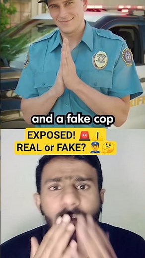 Real vs Fake Cops 🚔❌ — 5 Ways to Spot the Difference 👀⚠️ #schoolpatrol