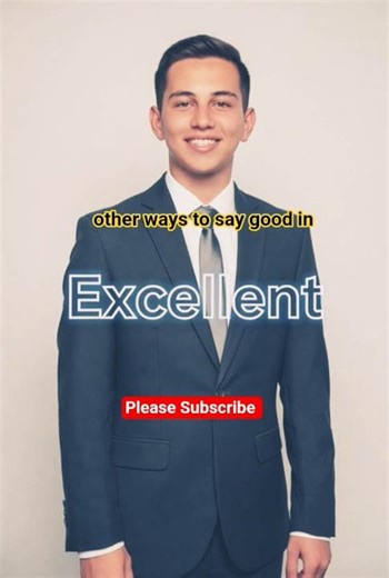 Other Ways to Say GOOD in English 😲🔥#shorts #englishspeaking