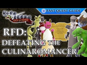 Recipe For Disaster Part 10: Defeating The Culinaromancer Quest | OSRS Quality Quick Guide [2025]