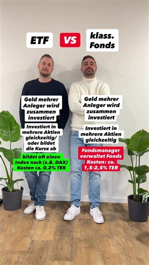 ETF vs. klassische Fonds: Wer gewinnt?