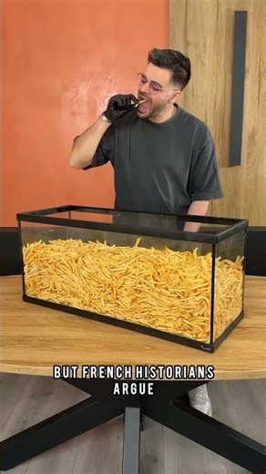 French Fries origin explained in 50 seconds