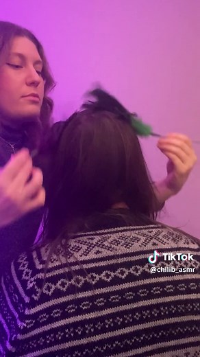 ASMR choose your adventure! He chose reiki feathers *bliss* #asmr #asmrsounds #fyp #chilibasmr #satisfying #relaxingsounds #asmrroleplay #reiki #asmrreiki