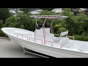 7.6 meter fiberglass fishing boats,25 feet panga boats,speed boat,fiber boat,small yacht