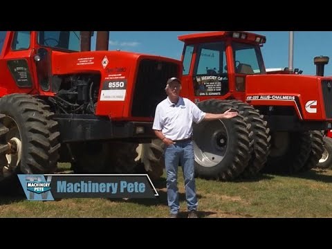 Machinery Pete TV Show: Allis Chalmers 4WD Tractors Sell on Collector Auction in Indiana