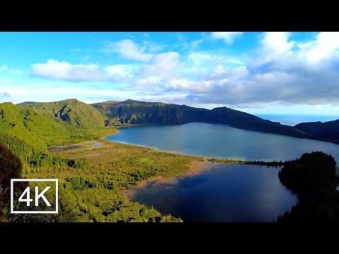 LAGOA DO FOGO - Walking tour - AZORES Portugal 4k 2022 AÇORES