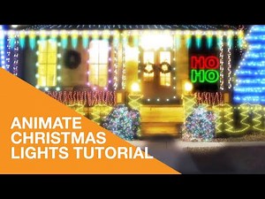 Animate Christmas Lights in After Effects