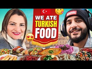 We Tried Turkish Food For First Time