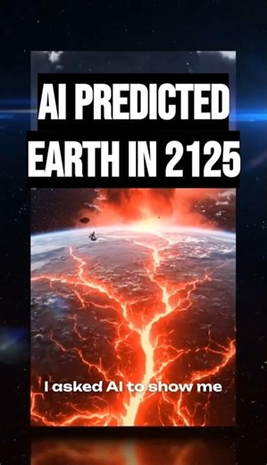 AI Predicted Earth in 2125. Vision 5 Will Disturb You 😨 #shorts
