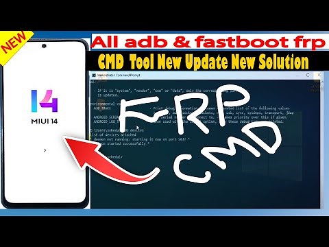 All ADB & Fastboot Commands To Remove FRP On All Brand Mobiles & How To Use.