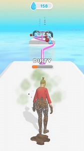 Dirty girl Run 😁 #reels #viral #game #shorts #gameplay #playgame #gaming | Veeru The Game