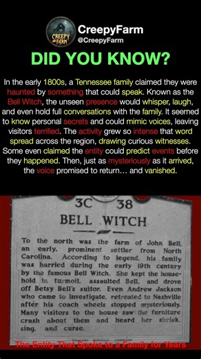 Bell Witch Haunting | Talking Ghost Story