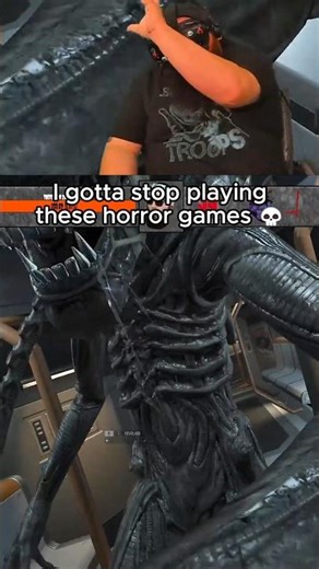 👽 ALIEN ISOLATION IN VR IS THE WOOORST 💀 #horrorgame #vr #alienisolation