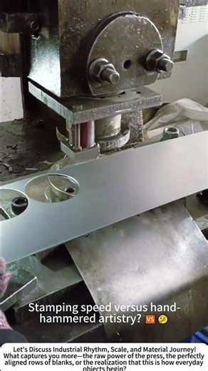 Metal in Motion: Stamping Aluminum Blanks for Cups ⚙️🥤