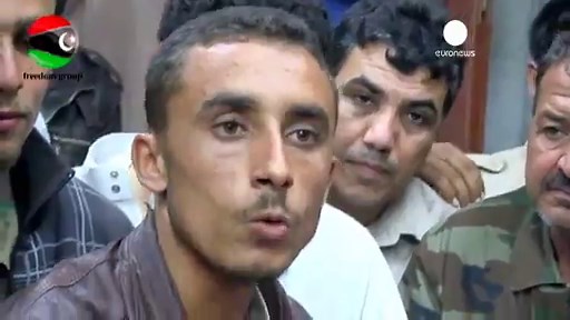 The last moments of Muammar Gaddafi