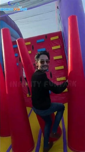 Pakistan Client’s Inflatable Park Is a Big Hit!