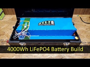 DIY 4000Wh 48V LiFePO4 Battery Toolbox Build, Start to Finish!