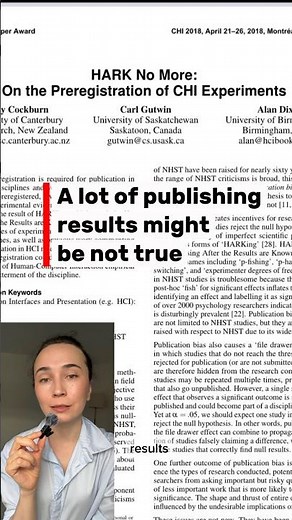 False Positives in Academic World