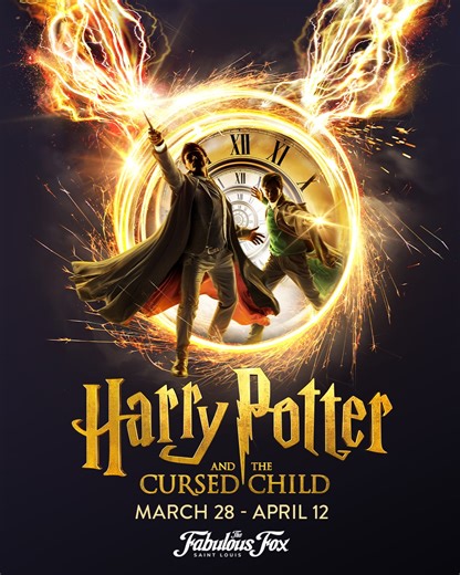 IT’S TIME TO BELIEVE IN MAGIC! ✨ Broadway’s spellbinding spectacular Harry Potter and the Cursed Child is coming to St. Louis. Join the next adventure and experience the wizarding world like never before at this record-breaking hit and winner of six Tony Awards including Best Play. Don’t miss HARRY POTTER AND THE CURSED CHILD at The Fabulous Fox, March 28 – April 12. Get your tickets TODAY! | The Fabulous Fox