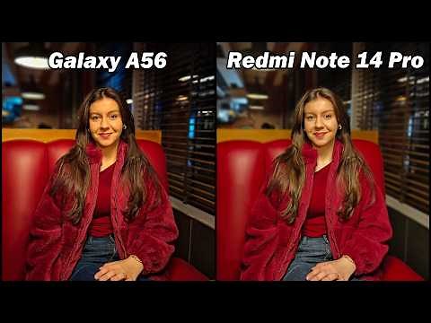 Samsung Galaxy A56 vs Redmi Note 14 Pro Camera Test