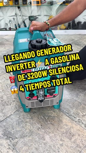 Generador Inverter Gasolina 3200W Silencioso