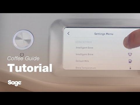 The Barista Touch™ Impress | A guide to changing the settings | Sage Appliances UK