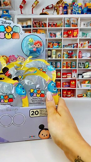 Disney 100 Tsum Tsum Figures Unboxing with Jakkstoys