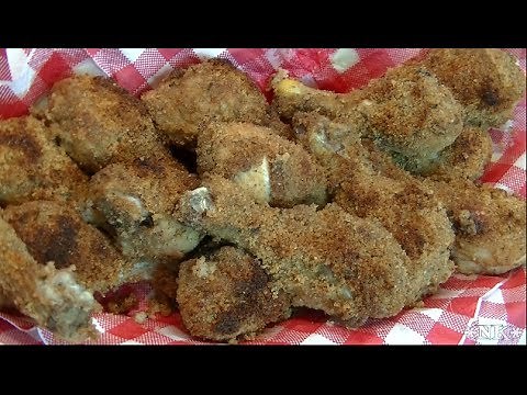 Oven Fried Chicken Drumsticks Recipe ~ Noreen's Kitchen