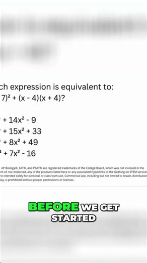 PSAT Prep: Master Simple Math Problems Quickly! #shorts