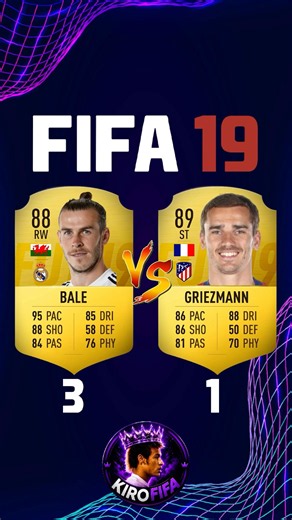 😳 Prime Bale vs Prime Griezmann in FIFA Was CRAZY!