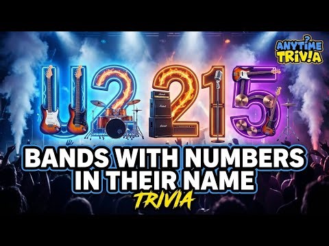 Bands With Numbers in Their Name Trivia