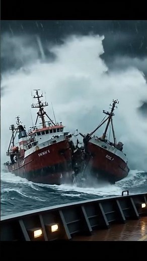 How a Ship Fails in a Storm #MarineEngineering