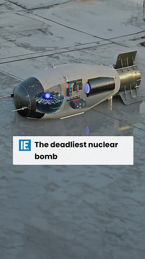 Interesting Engineering on Instagram: "Discover the story behind the Soviet Union's creation of the Tsar Bomba, the most powerful explosive device ever detonated on Earth. Click the link in our bio to watch the full video. "