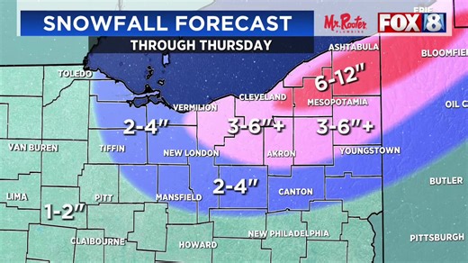 Meteorologist Dontae Jones has your latest winter weather updates. https://fox8.com/weather/winter-weather-advisory-expect-slow-evening-commute/ | Fox 8 News