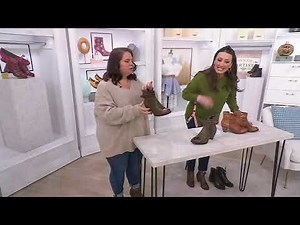 L'Artiste by Spring Step Heeled Ankle Boots - Antilles on QVC