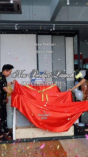 SPC CELESTIAL Plus | 2026 New Flooring Launch✨| Dynas Mokhtar | Queens Floor | Microcement Floor