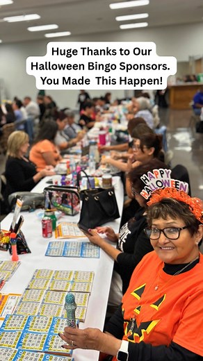 李 A huge THANK YOU to our amazing Halloween Bingo Sponsors for...
