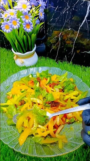Quick & Tasty Meat Salad Recipe! 🥩🥕#yummy #meatsalad #healthyrecipes