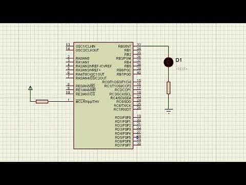 Encender un led en MikroC dos formas distintas tutorial