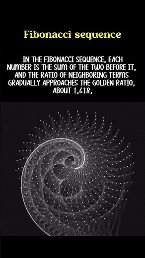 Fibonacci Sequence and Its Link to the Golden Ratio #nasa #astronomy #space #starduststories